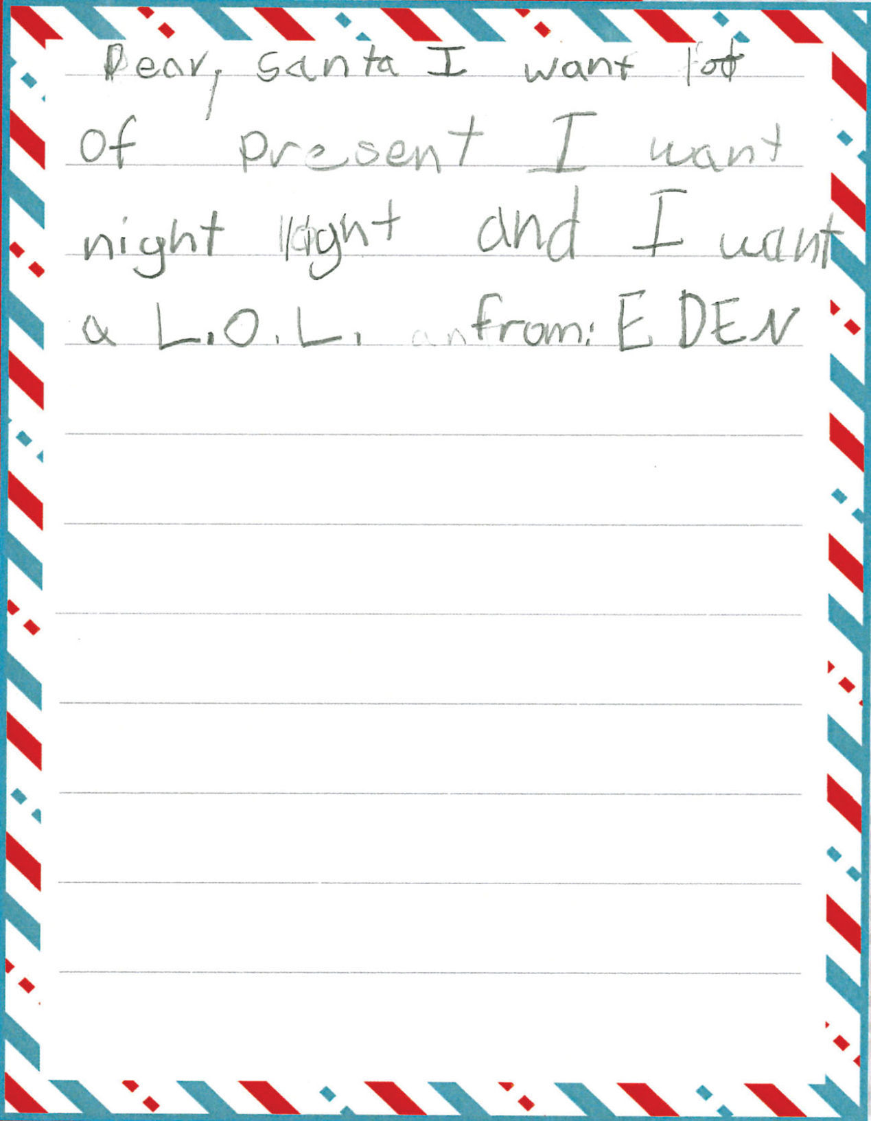 Letters to Santa